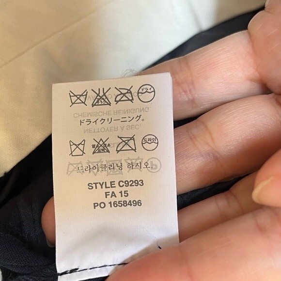 J. Crew Straight-leg Pant in Bi-stretch Wool In Navy 0 - Picture 14 of 15